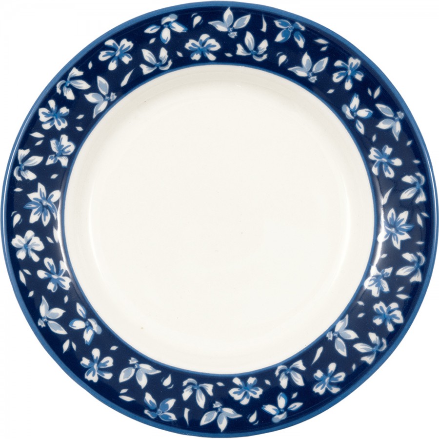 Десертная тарелка Dahla blue 15 см