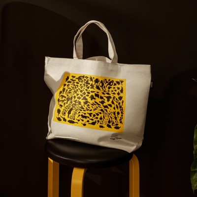 Oiva Toikka Сумка Cheetah yellow 50х38 см