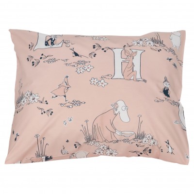 Наволочка Moomin Home pink 50x60 см