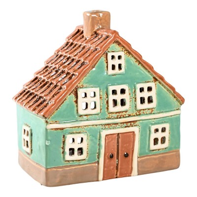 Подсвечник House for light Green 14 см