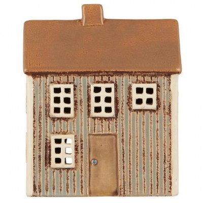 Подсвечник House tealight Visby brown door grey