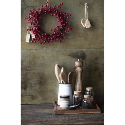 Венок red berries 30 см