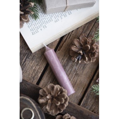 Свеча old rose rustic