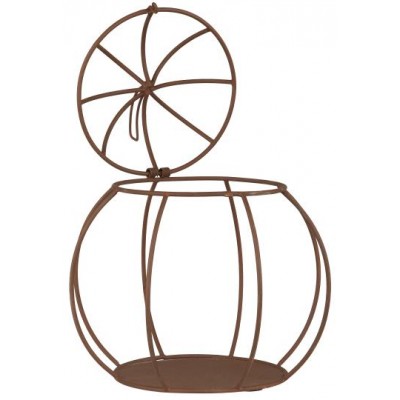Подсвечник Pumpkin antique brown