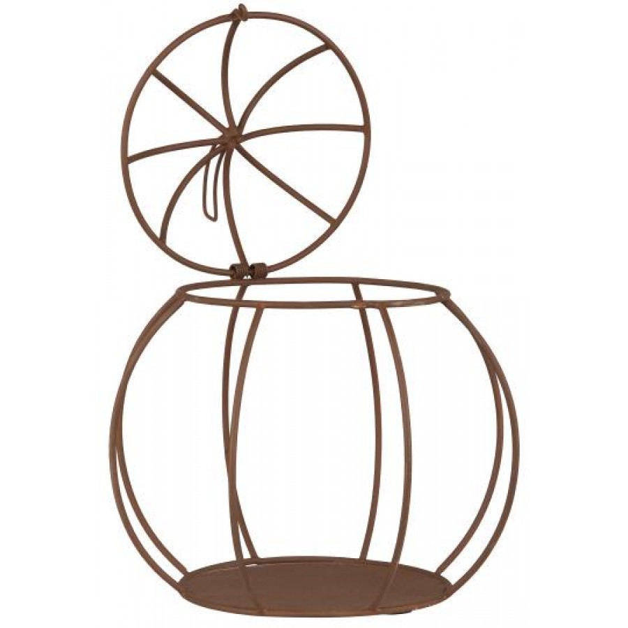 Подсвечник Pumpkin antique brown Подсвечник Pumpkin antique brown