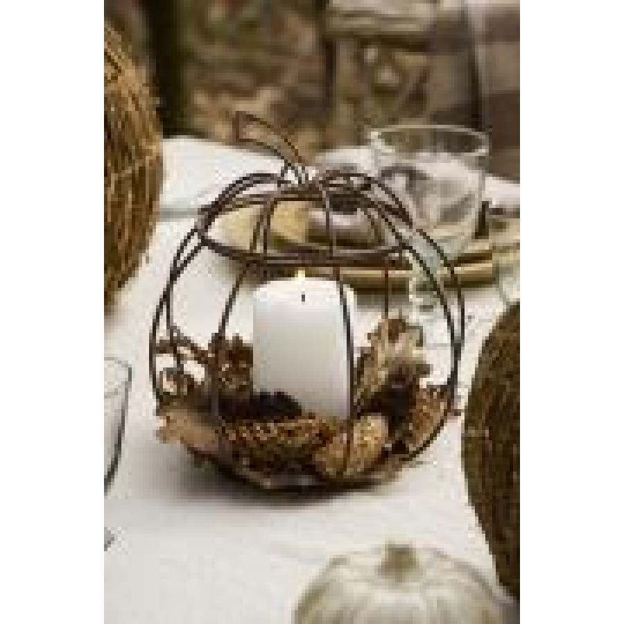 Подсвечник Pumpkin antique brown Подсвечник Pumpkin antique brown