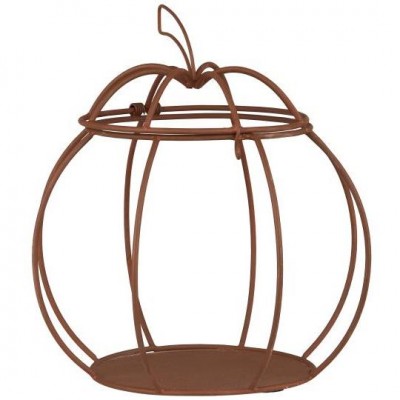Подсвечник Pumpkin antique brown
