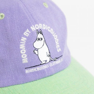 Кепка для взрослых Moomin Муми-тролль Pastel Green/Lilac
