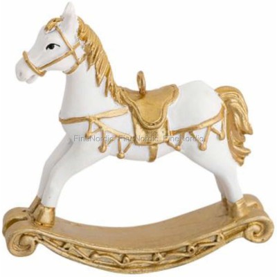 Фигурка Rocking horse white small