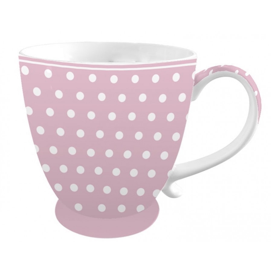 Кружка Pink with dots 430 мл Кружка Pink with dots 430 мл
