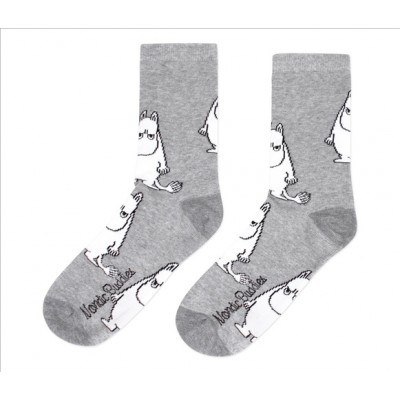 Носки мужские Moomin Сердитый Муми Тролль Grey