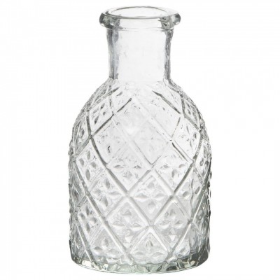 Стеклянная ваза подсвечник harlequin pattern