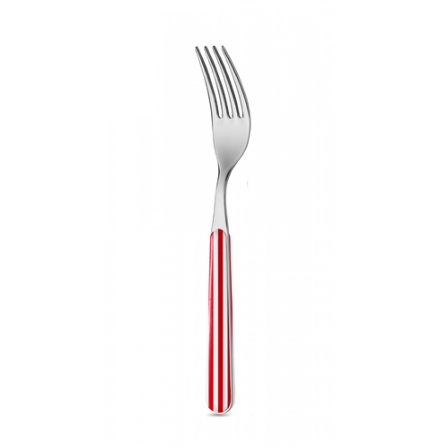 Вилка Striped Red