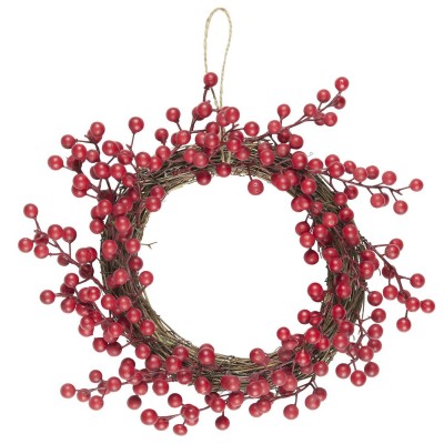 Венок red berries 30 см