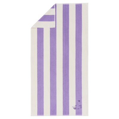 Полотенце банное Moomin Фрекен Снорк purple stripe 70х140 см