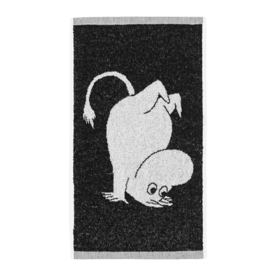 Полотенце для рук Moomin Муми Тролль black 30x50 см Полотенце для рук Moomin Муми Тролль black 30x50 см