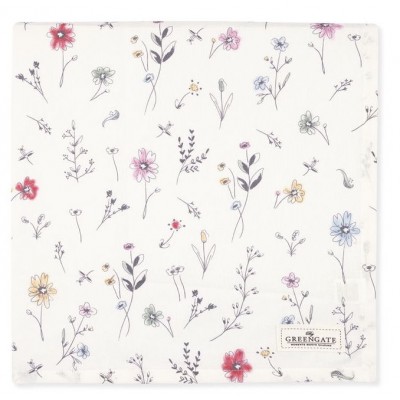 Скатерть Venissa white 150x150 см