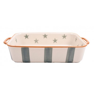 Форма для запекания with stars green 30,1×18,4×6,3 см