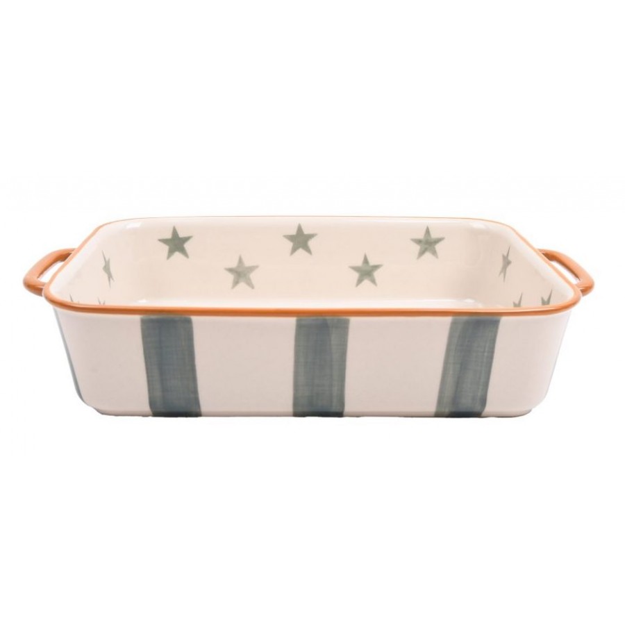 Форма для запекания with stars green 30,1×18,4×6,3 см Форма для запекания with stars green 30,1×18,4×6,3 см