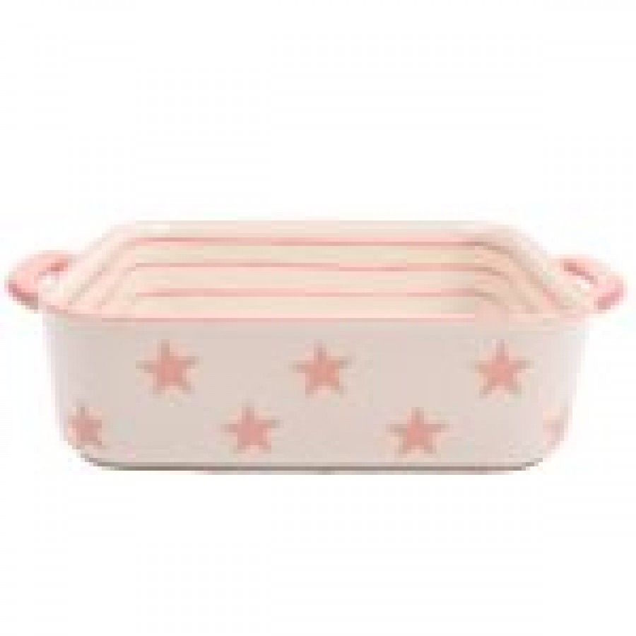 Форма для запекания with stars pink 26,2×20,8×6,4 см Форма для запекания with stars pink 26,2×20,8×6,4 см