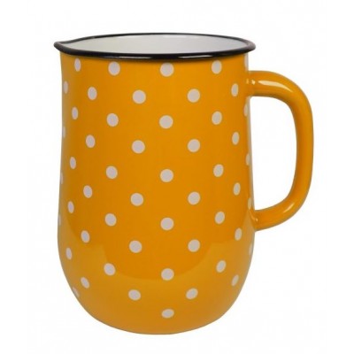 Кувшин эмалированный mustard with dot 2,5 л