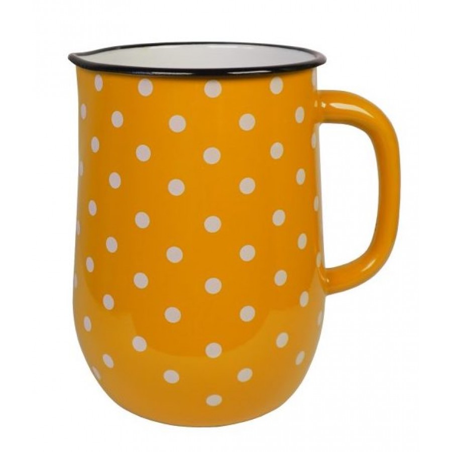 Кувшин эмалированный mustard with dot 2,5 л Кувшин эмалированный mustard with dot 2,5 л