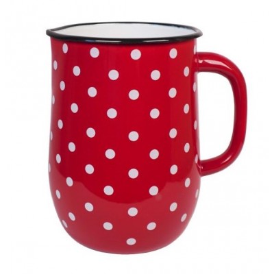 Кувшин эмалированный red with dot 2,5 л