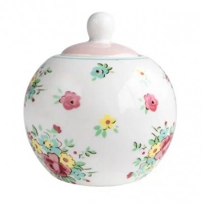 Сахарница Abby flower round