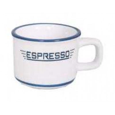 Кружка Expresso blanc/bleu 100 мл