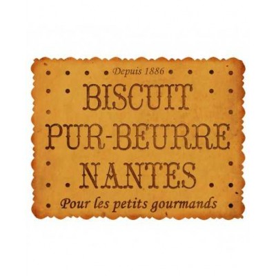 Металлическая табличка Biscuit