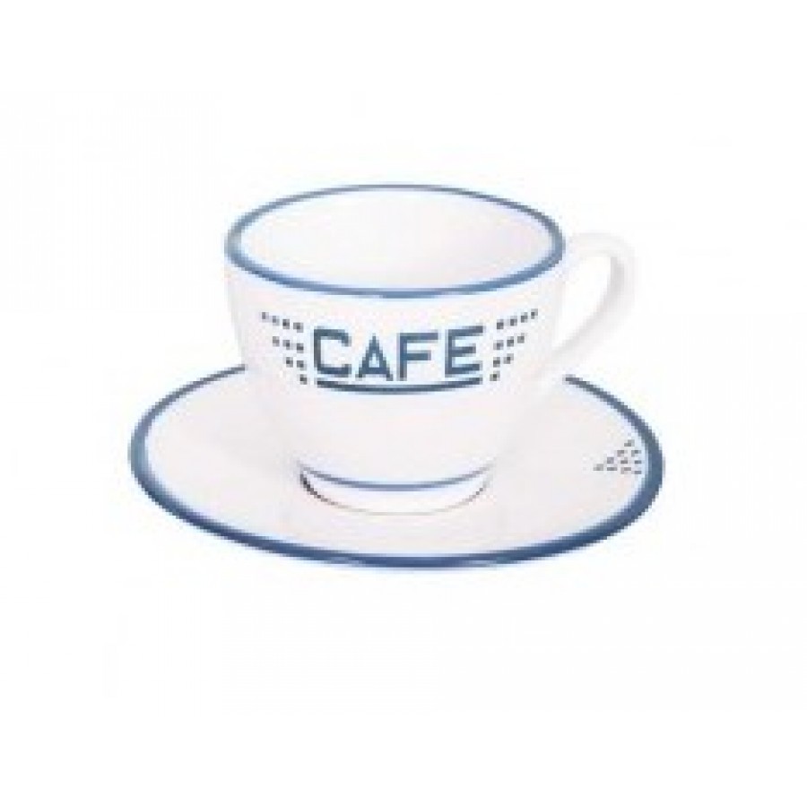 Кофейная пара Café white/blue