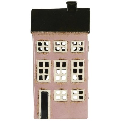Подсвечник House Nyhavn black roof Pink