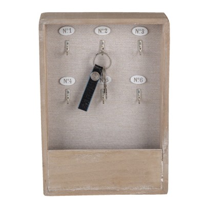 Ящик для ключей Brown Wood 20х5х30 см