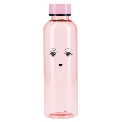 Бутылка для воды with eyes rose 22 см