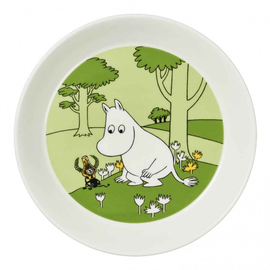 Тарелка Moomin, Муми-Тролль и Марсиане 19 см Тарелка Moomin, Муми-Тролль и Марсиане 19 см