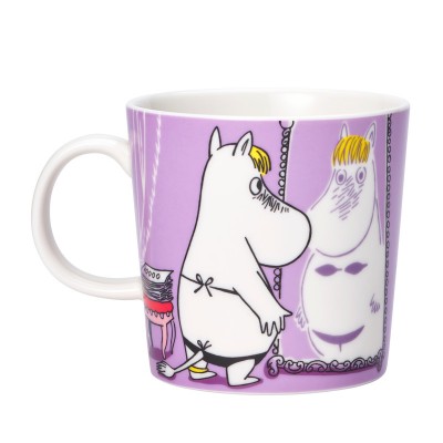 Кружка Moomin Фрёкен Снорк сиреневая 300 мл