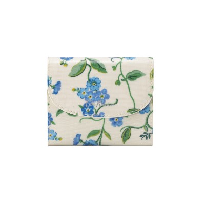 Кошелек складной маленький Forget me not Cream
