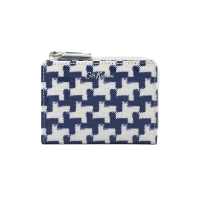 Кошелек карманный Houndstooth Cream Blue