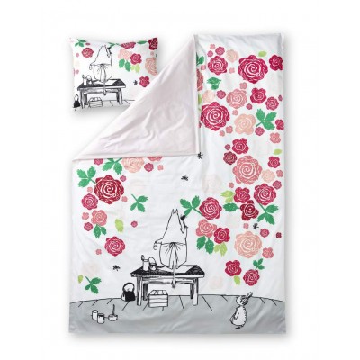 Комплект постельного белья Moomin Розари Муми-мамы Pink 150x210/50x60 см