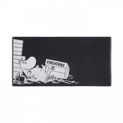 Полотенце банное Moomin Муми-папа Black 70х140 см