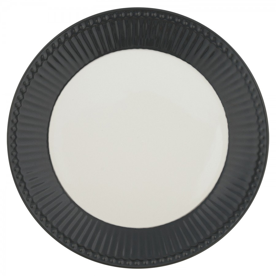 Тарелка Alice dark grey Тарелка Alice dark grey