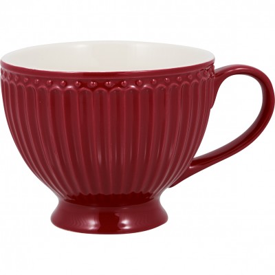 Чайная чашка Alice claret red 400 мл