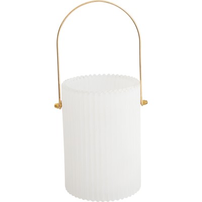 Лампа white gold handle medium