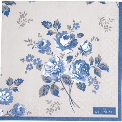 Салфетки бумажные Harmony pale grey 33х33 см, 20 шт
