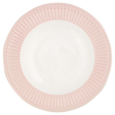 Глубокая тарелка Alice pale pink