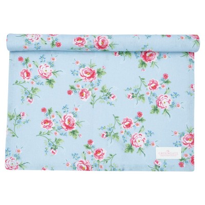 Столовая дорожка Alma pale blue 45х140 см