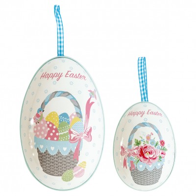 Набор подвесных украшений Alma easter white 2 шт