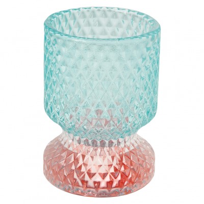 Подсвечник holder pale blue upside down