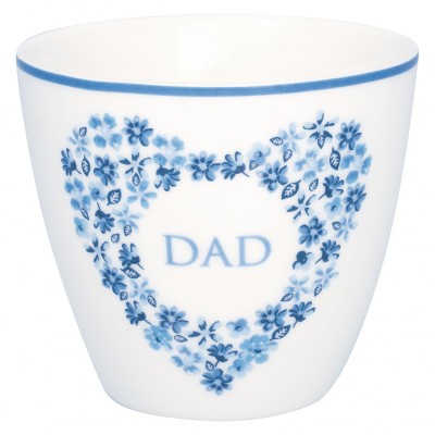 Стакан Dad heart blue 300 мл