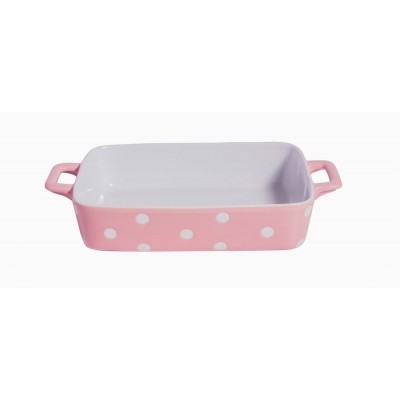 Форма для выпечки Pink with dots 29,5x17x5 см